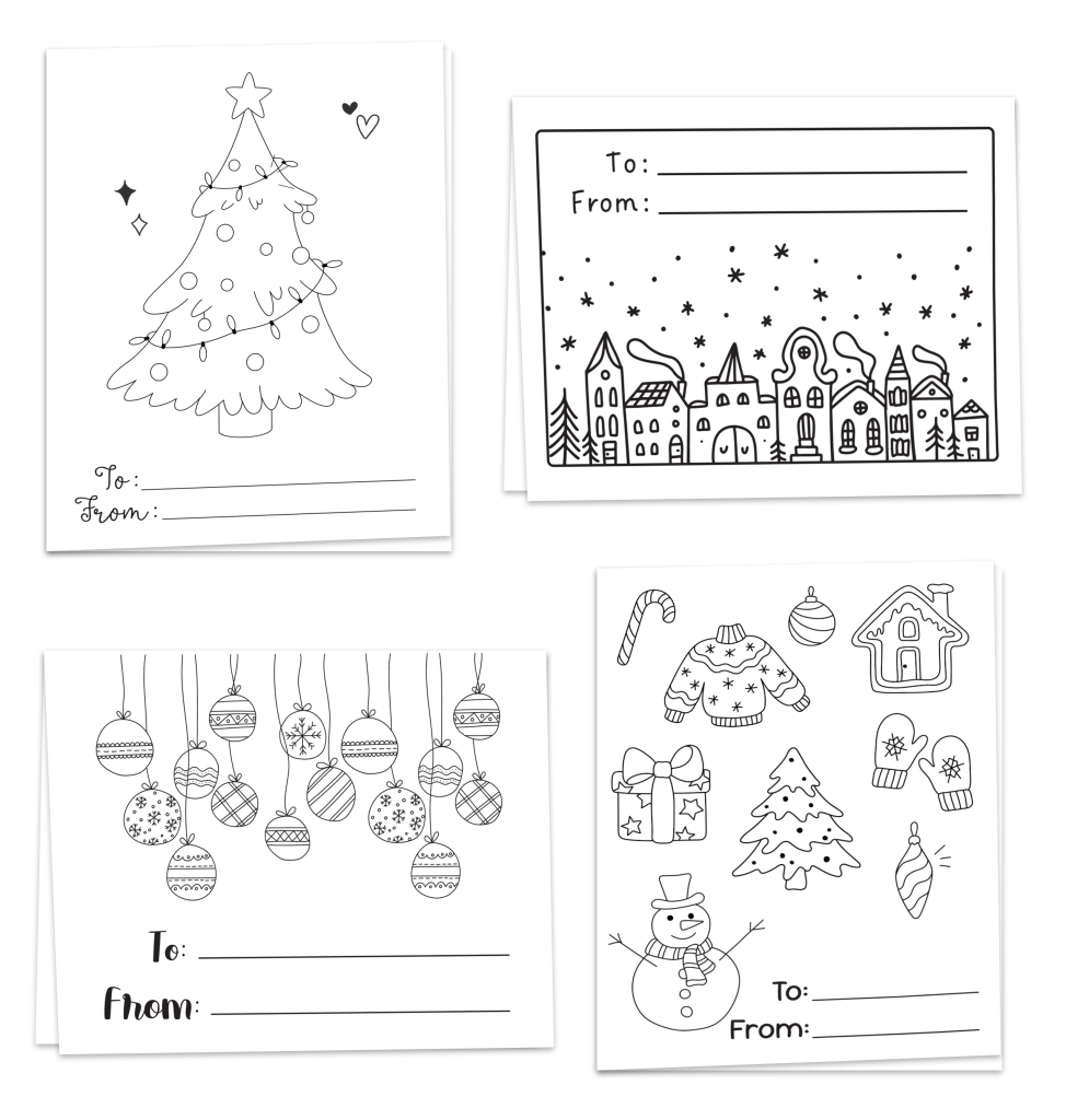 printable christmas card