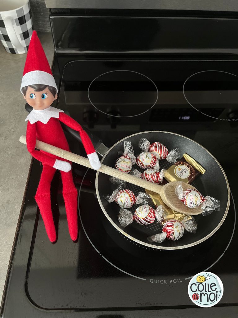 prank elf on the shelf idea