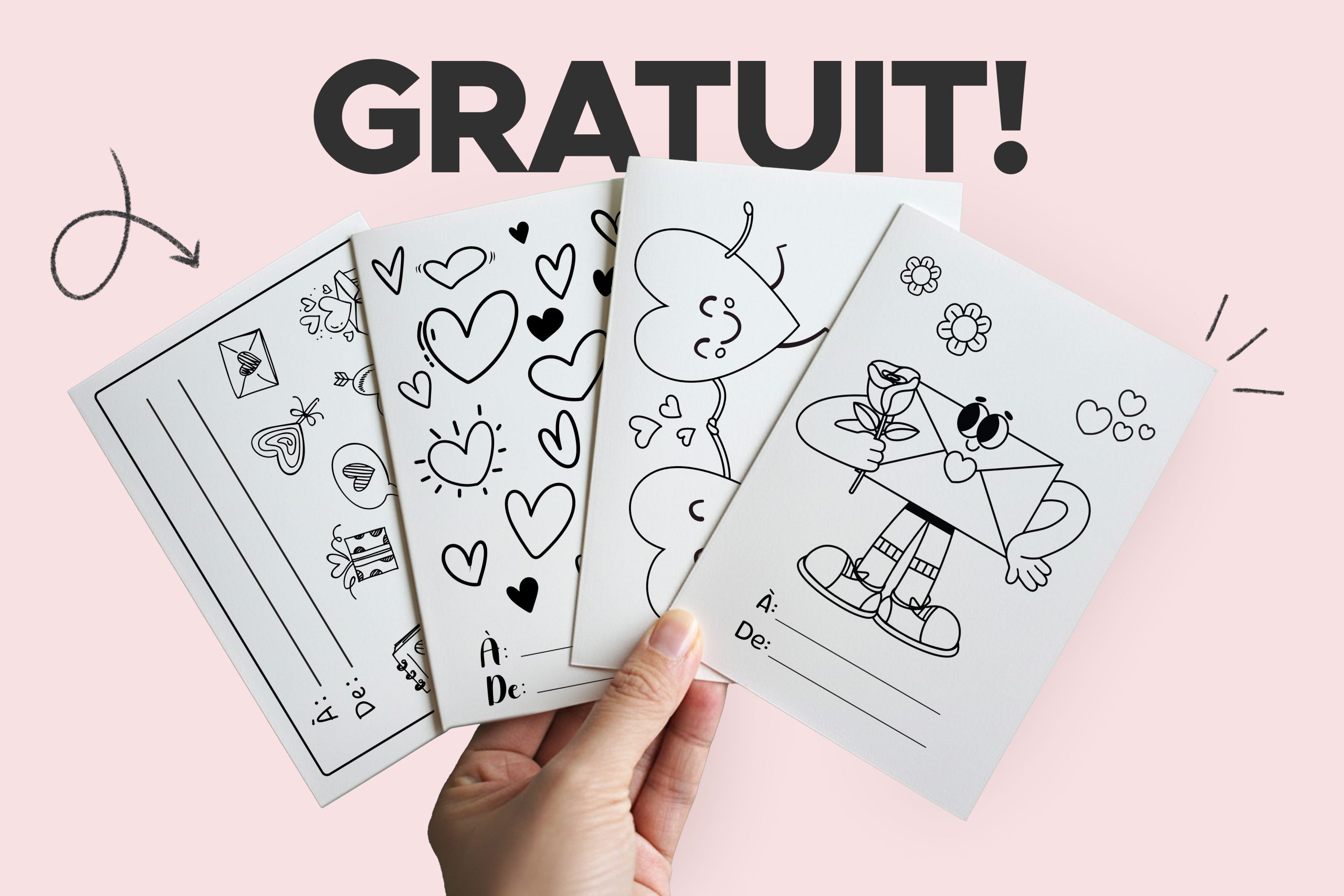 Carte st-valentin gratuit