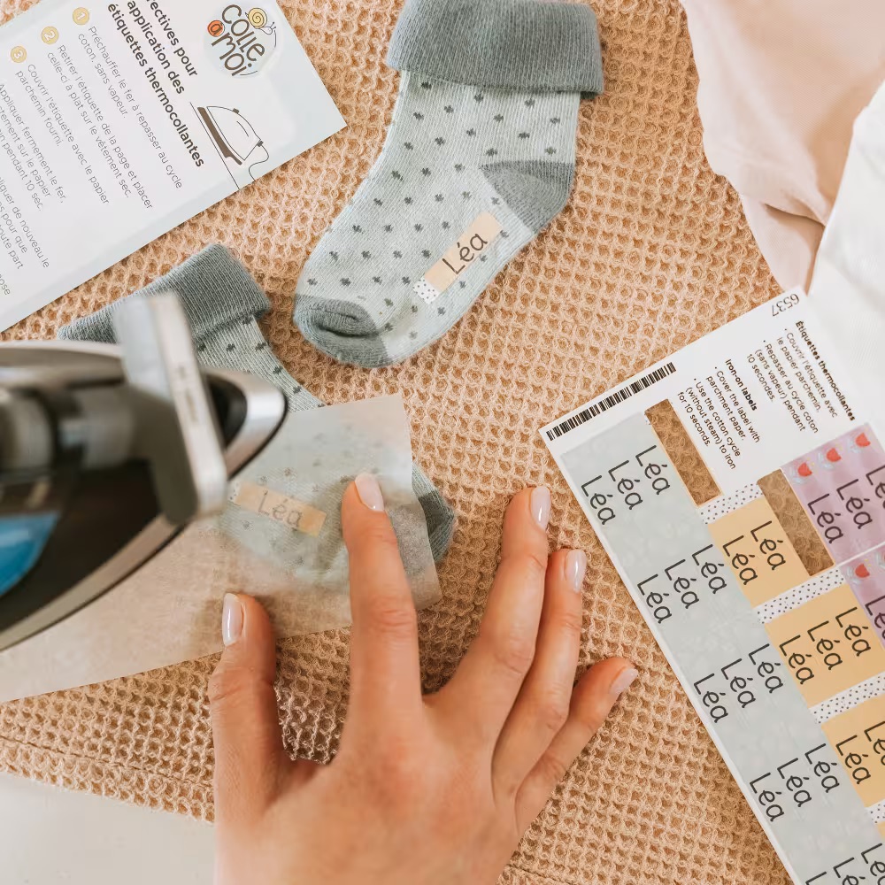 étiquette chaleur vêtement