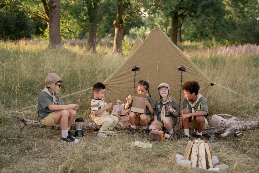 meilleur etiquette camp vacances