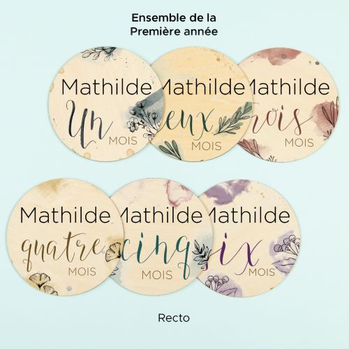 Pastilles des 12 premiers mois de naissance