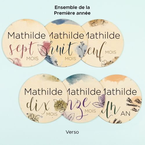 Pastilles des 12 premiers mois de naissance